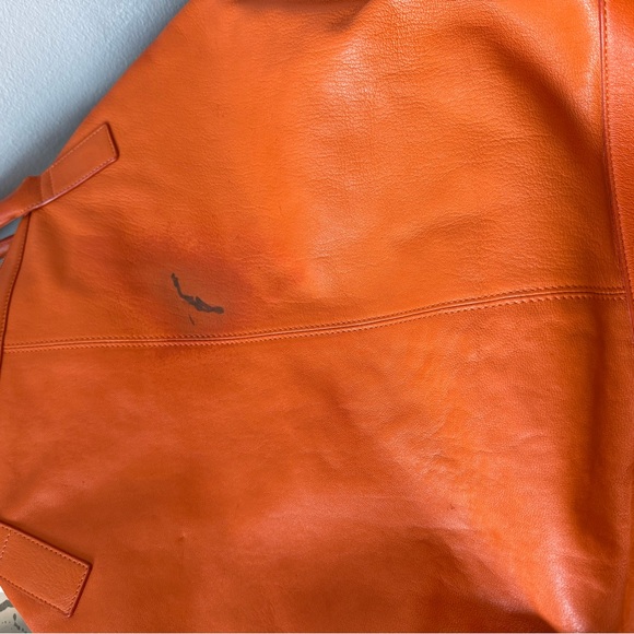 Alexander McQueen Orange Leather Bag - AS IS - Picture 3 of 4